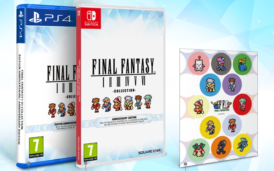 Nintendo Switch Final Fantasy I-VI Collection Anniversary Edition