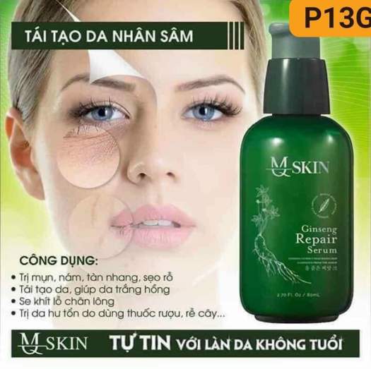 [Chính Hãng] Serum Thay Da Nhân Sâm MQ Skin Chính Hãng
