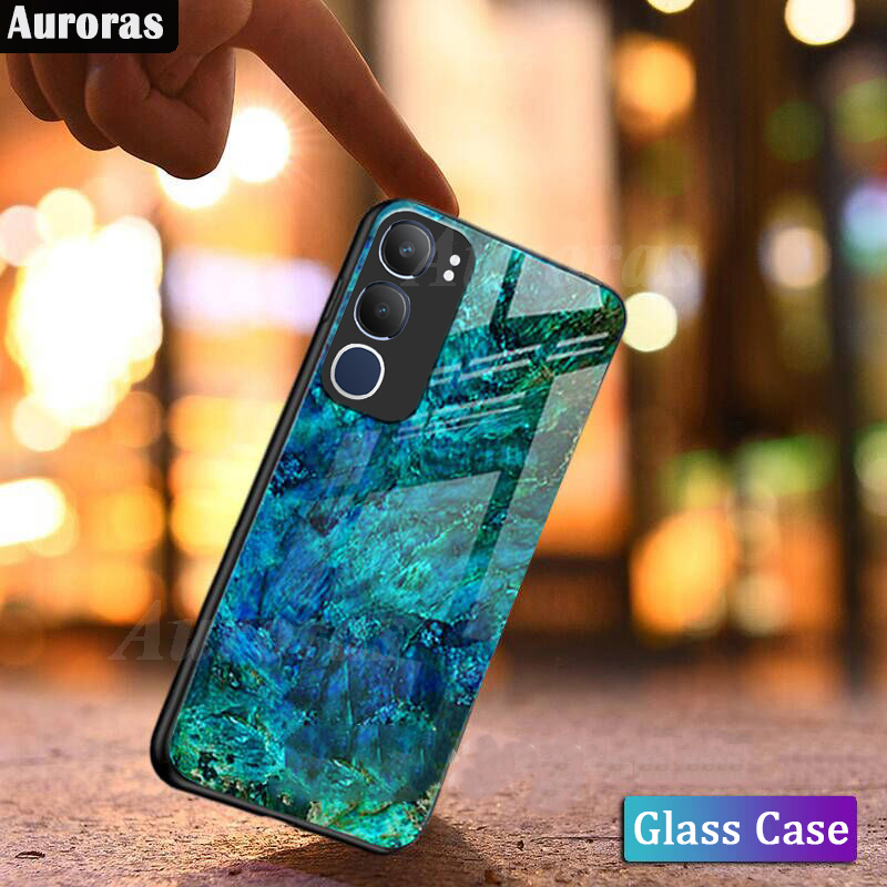 For%20Vivo%20Y29%205G%20Phone%20Case%20Fashion%20Marble%20Pattern%20Phone%20Case%20Tempered%20Glass%20Protected%20Soft%20Silicone%20Bumper%20for%20Vivo%20Y29%205G%20Cover%20Casing%20HP%20-%20Image%202