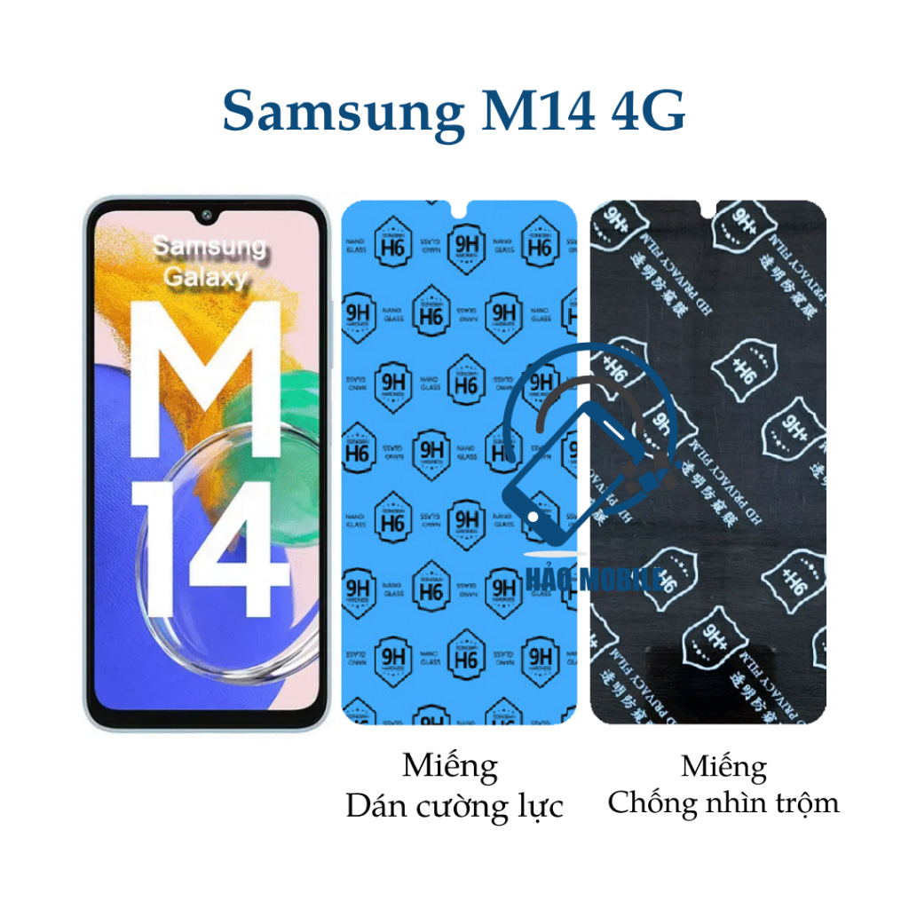 Dán cường lực dẻo nano Samsung M14 4G