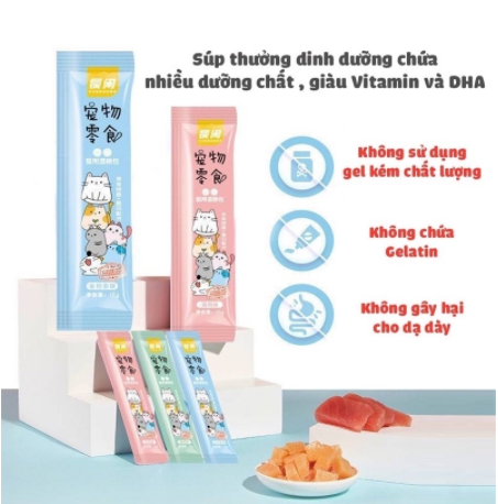 <SÚP THƯỞNG CHO MÈO> shizuka thanh 15gr