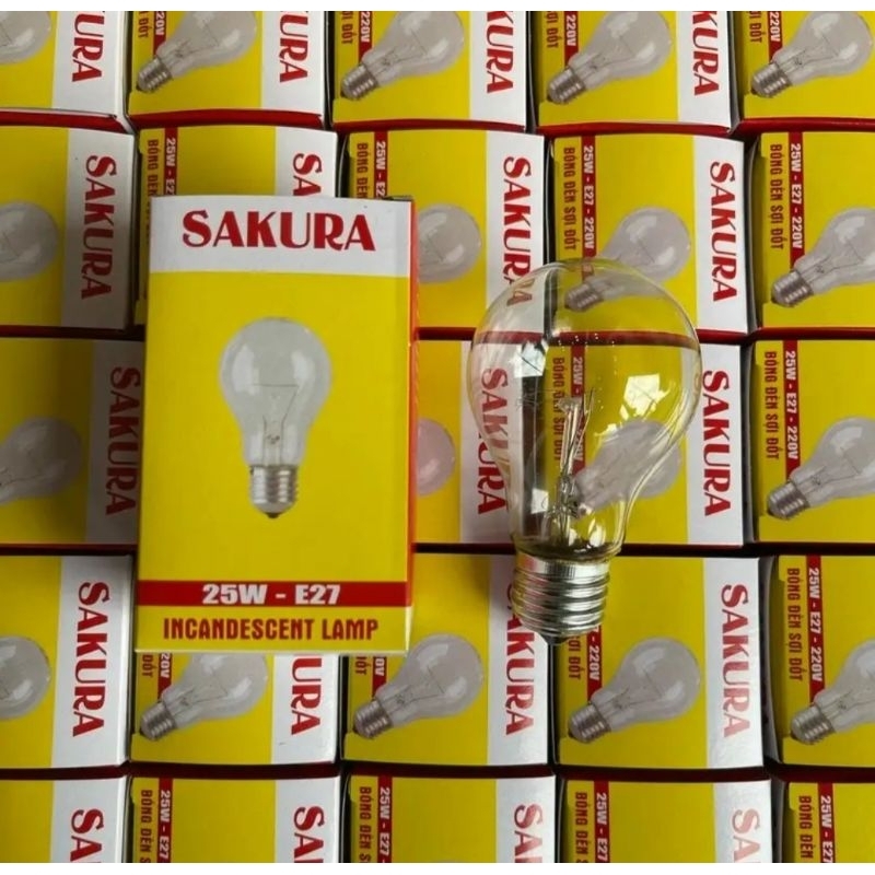 Combo 10 Bóng Đèn Sợi Đốt 60W Đui Xoáy
