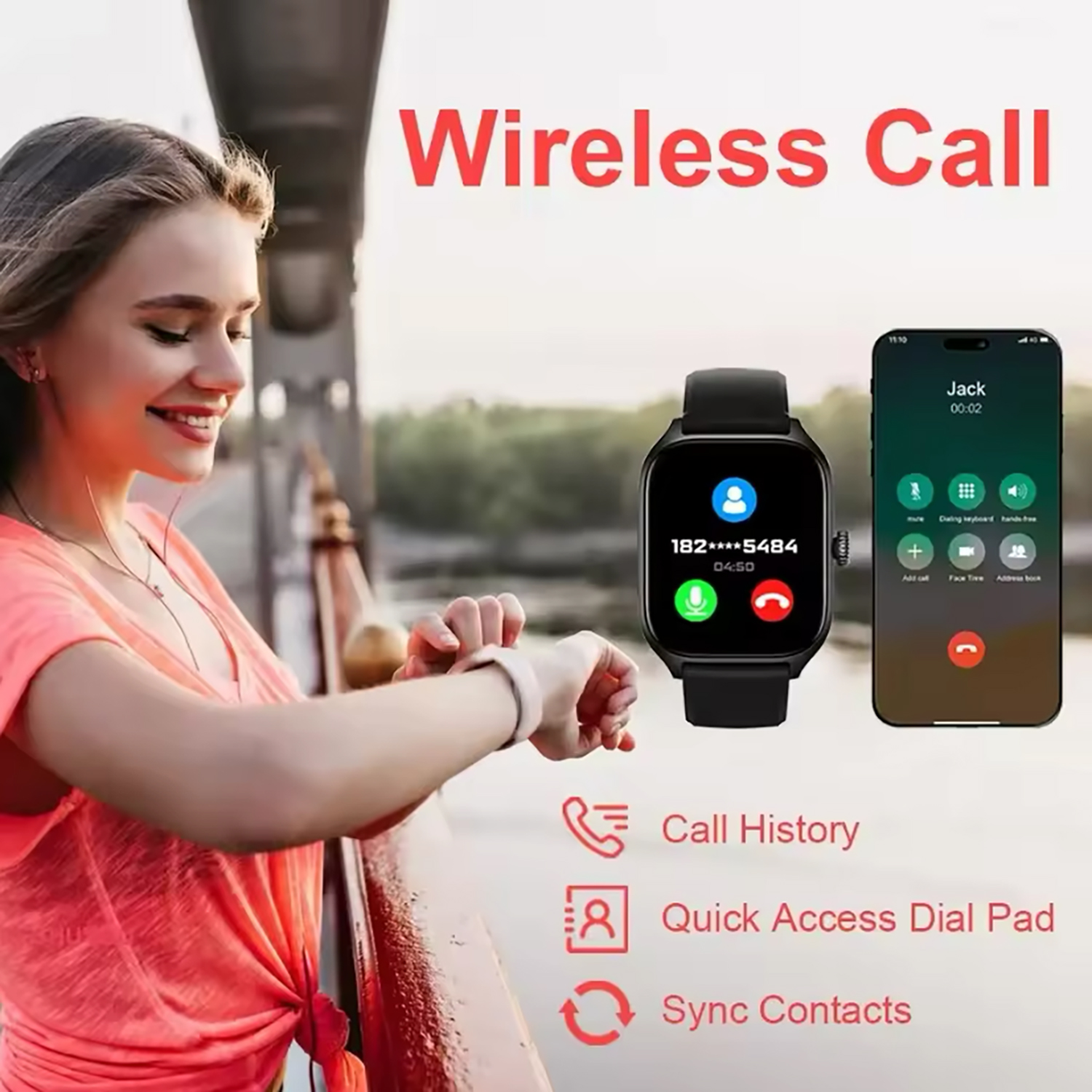 【Fast and Reliable Shipping】 2025New Sport Men 2.01-inch SmartWatch call Heart rate Blood sugar Blood IP68 Waterproof Smartwatch.