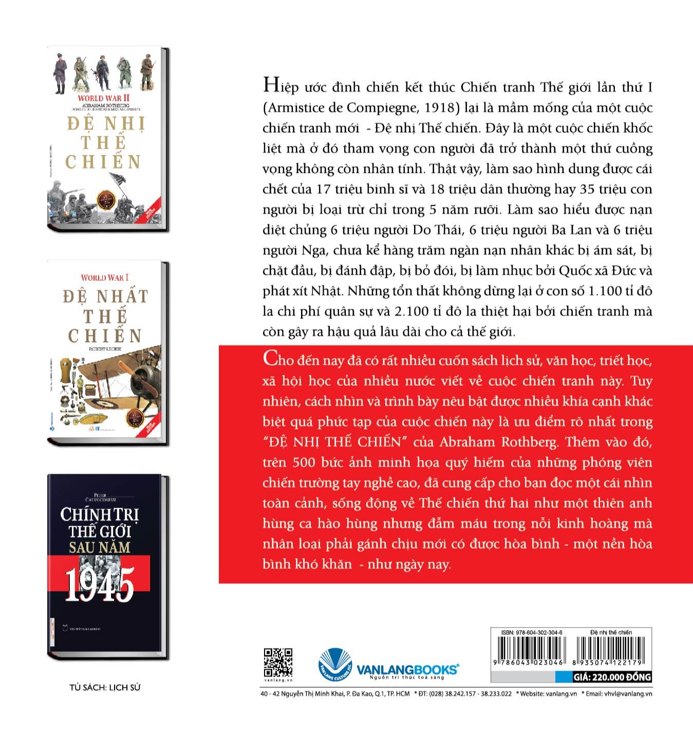 Sách - Đệ Nhị Thế Chiến-Vanlangbooks