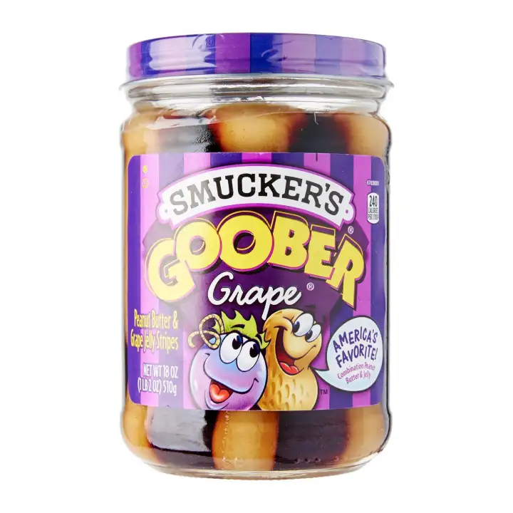 Smucker S Goober Peanut Butter And Grape Jelly Stripes Lazada Singapore