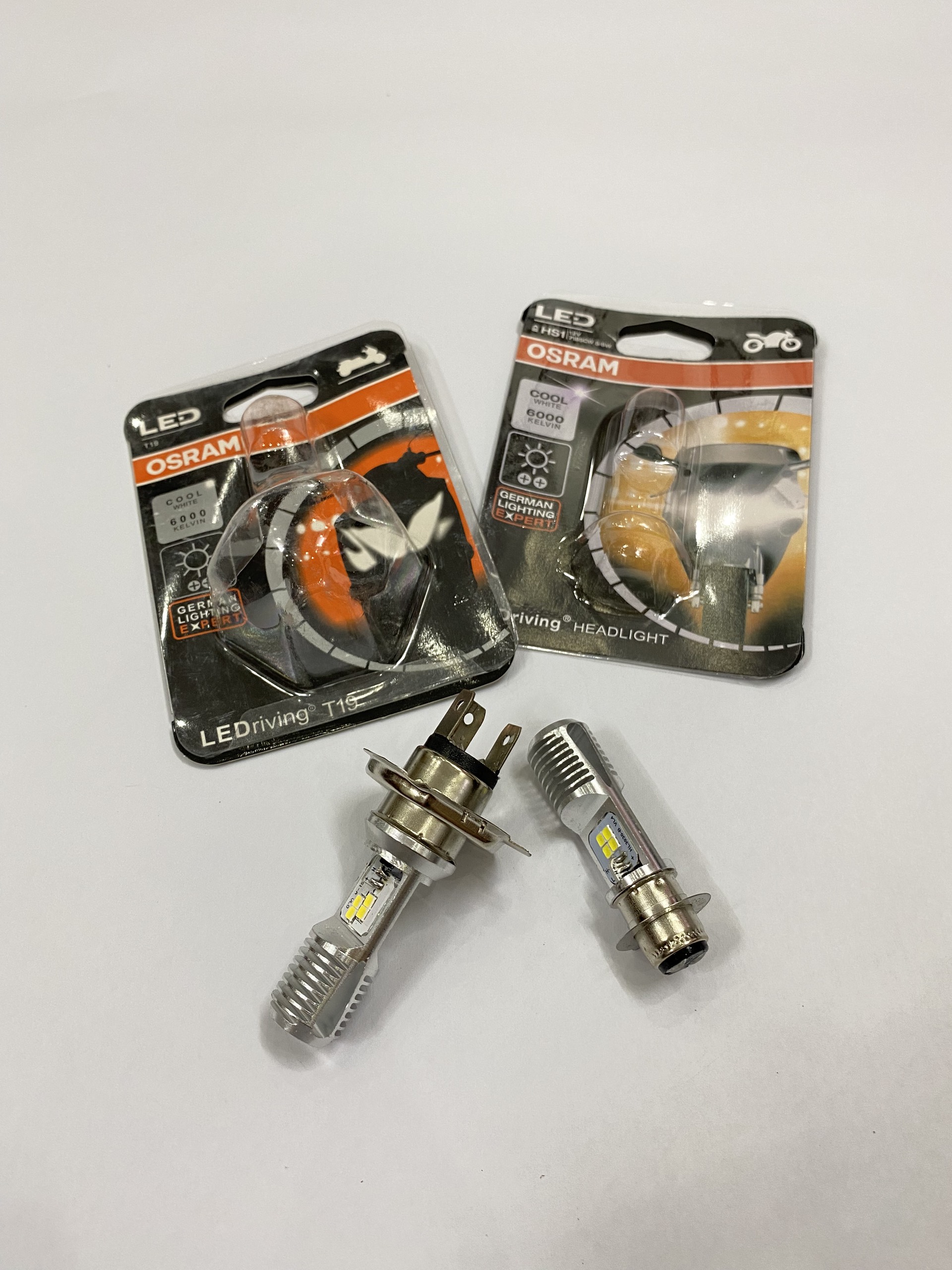 Đèn Pha LED OSRAM T19 Dream, Wave, Air Blade Thái tăng sáng trắng !