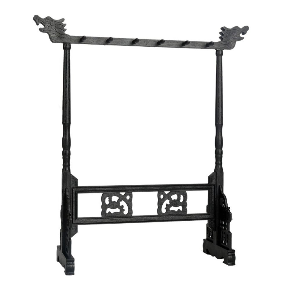 DWGFTO Đựng đồ để bàn Giá Treo cọ thư pháp Túi để bàn Đa chức năng Giá đựng cọ Trung Quốc Cổ xưa Màu gỗ Hộp đựng cọ thư pháp Cung cấp thư pháp