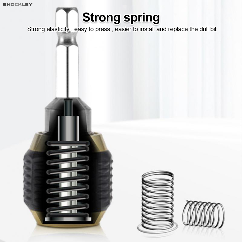 Shockley lục giác nhanh chóng phát hành tự khóa Rod 0-60mm/pop-up bit kết nối rod