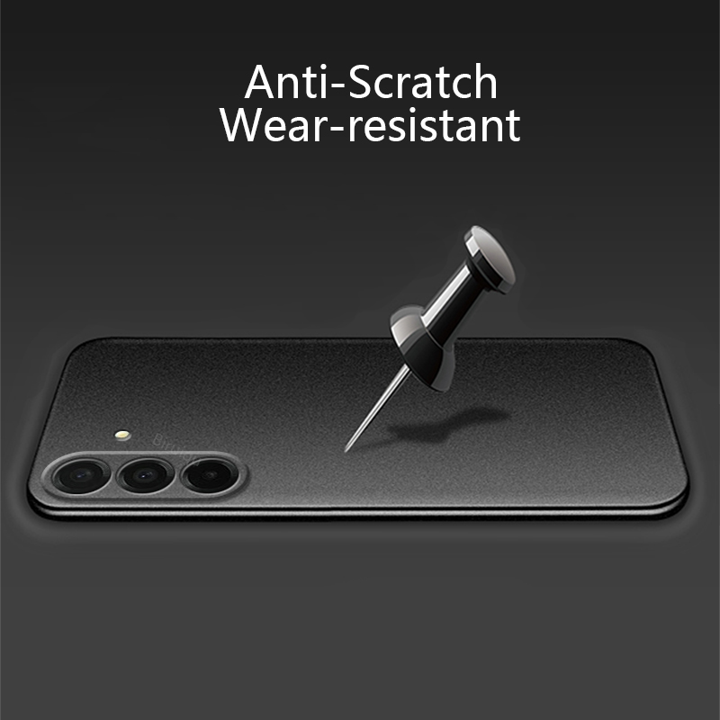 Tokifu For Samsung Galaxy A26 A36 A56 Anti Slip Soft TPU Sandstone Matte Back Case Cover.