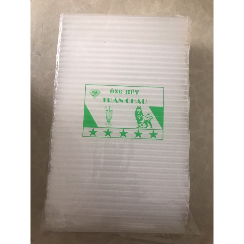 500g Ống hút trà sữa trong phi 6