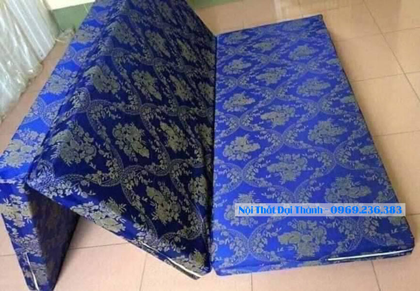 Nệm pe hàn quốc gấp 3 kích thước 1m2x10cm - nội thất đại thành