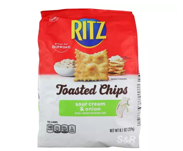Ritz Sour Cream & Onion Toasted Chips 229g Lazada PH