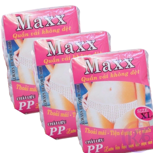 Combo 3 Bịch Quần lót giấy MAXX size XL - 5 cái/bịch - quần lót giấy dùng 1 lần cho mẹ sau sinh