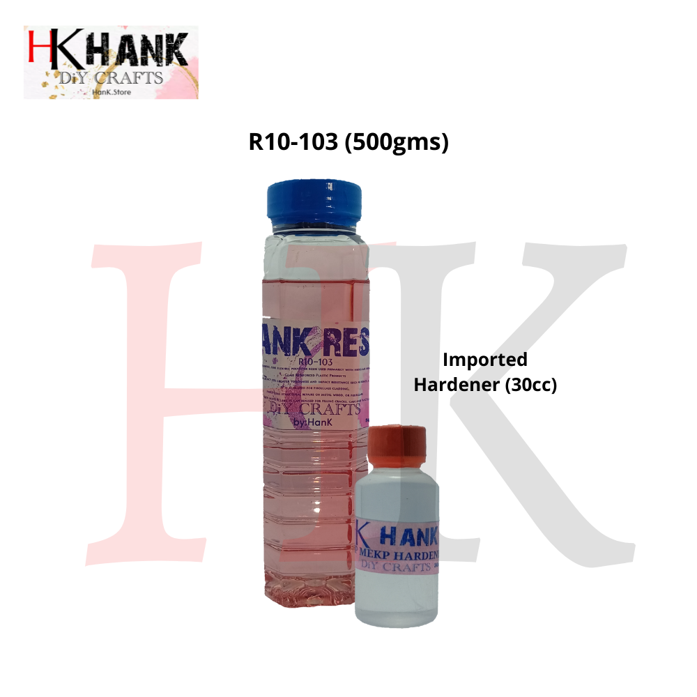 Fiberglass Premix Resin 500mL (R10103) with 30cc Imported Hardener