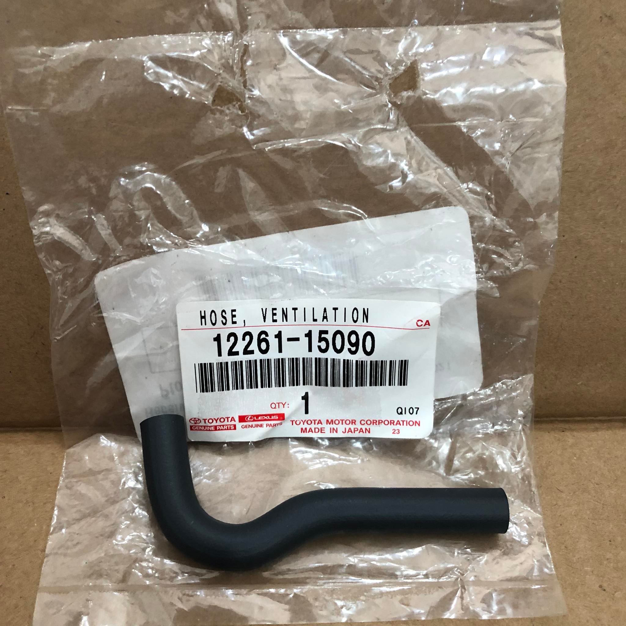 ORIGINAL TOYOTA COROLLA 4AF 19891993 BREATHER HOSE Lazada PH