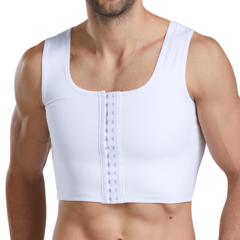 【Special offer】 Men's Chest Vest Sweat Chest Bandage Tight-fitting Underwear Body Shaper Corset Support Belt Chest Compression Correct Posture.