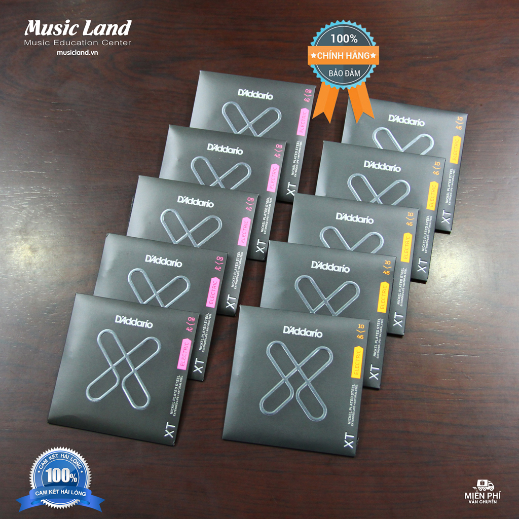 Dây Đàn Guitar Điện D’Addario XT – Chính Hãng