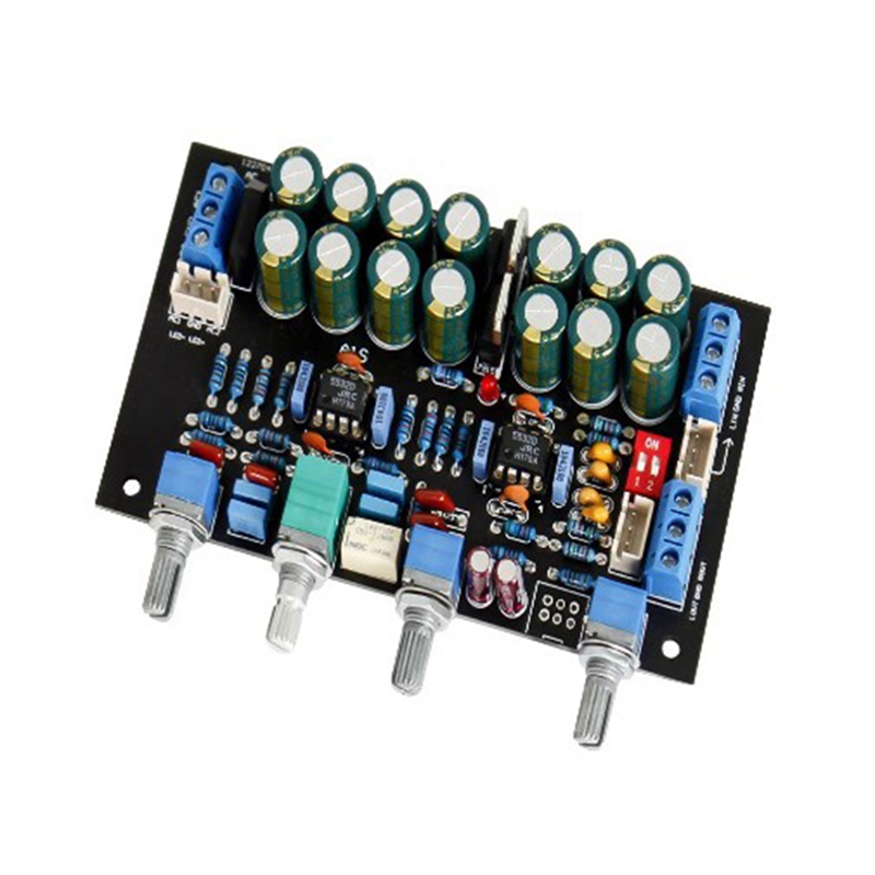 Convenient Pre-Amplifier Multifunctional Pre-Amplifier Pre-Amplifier Tone Board Preamp Volume Tone Control DIY Speaker Amplifiers Sound Audio Amp