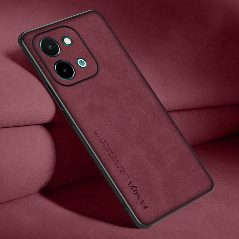 Phone case For Vivo Y28 Y28S Case Back cover Fluff Hard Cortex Plush Cover with Soft Frame Anti-knock stand Holder For VIVO Y28S Y28 Cover cases.