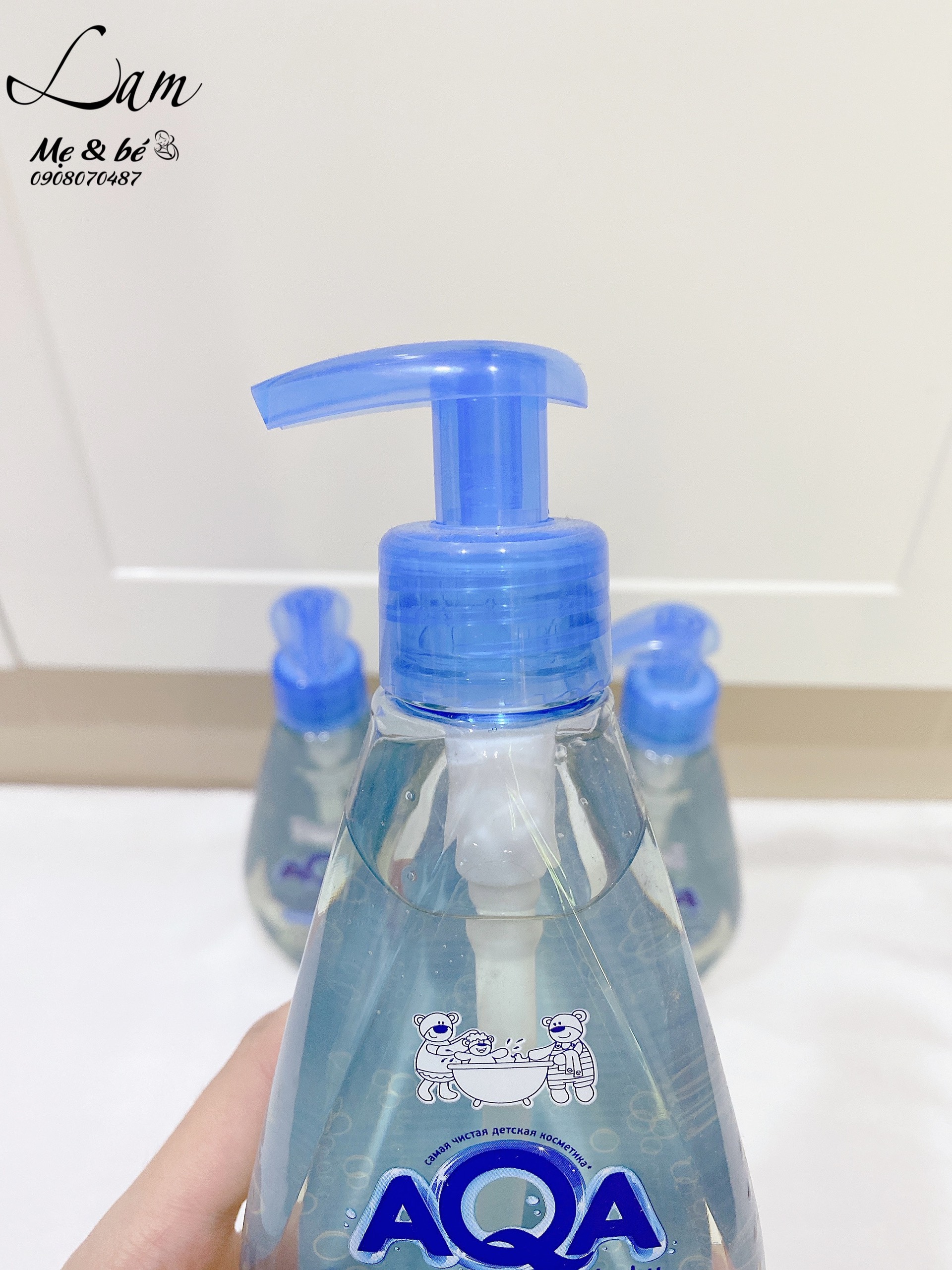 Sữa tắm gội AQA cho bé