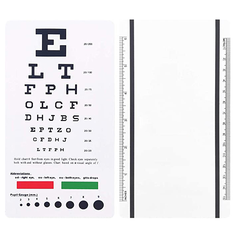 Snellen Eye Wall Chart Wall Art Painting Print On Silk Canvas Poster Home Decor. 