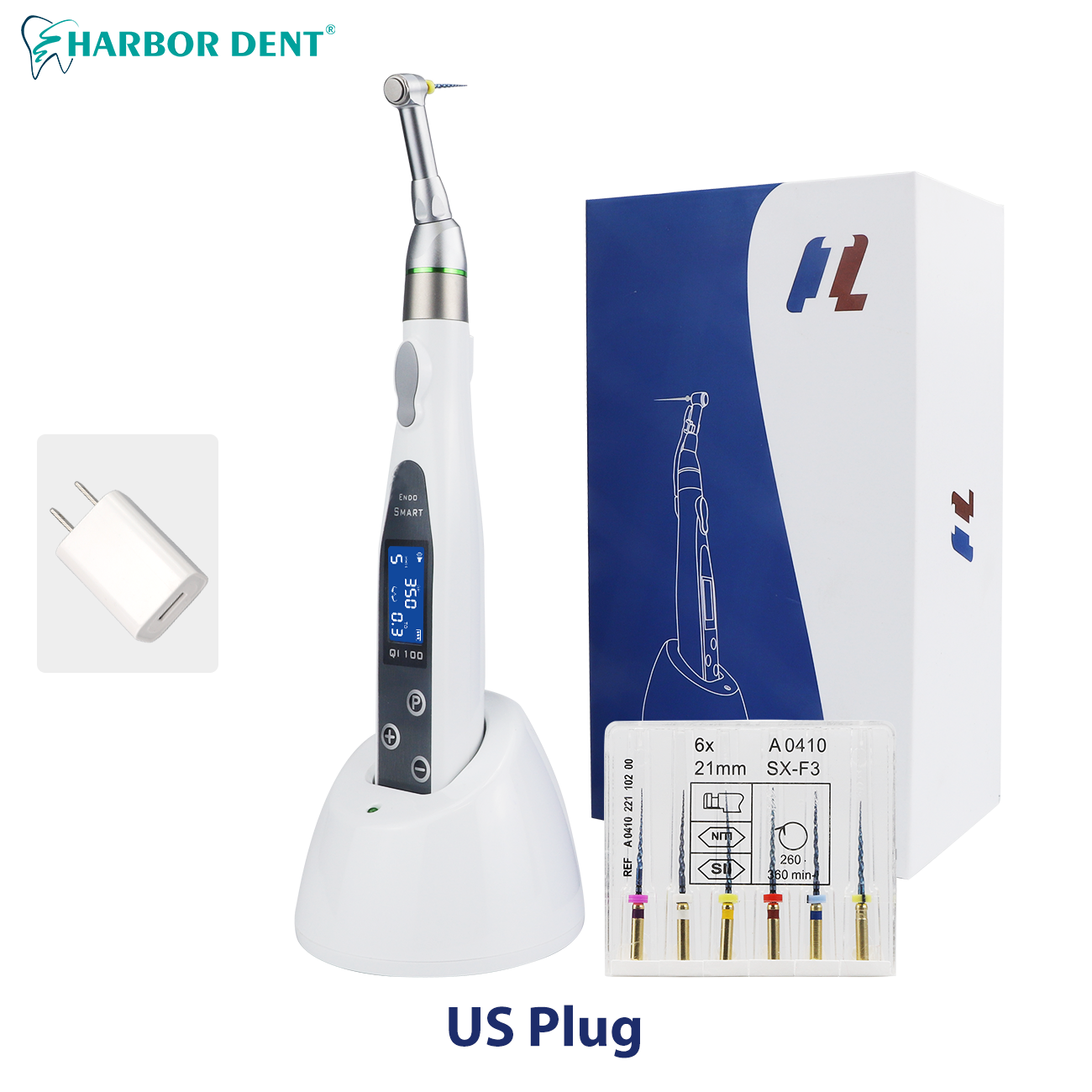 New EndoMotor 16:1 Dental Reduction Equipment Wireless Endo With LED ...