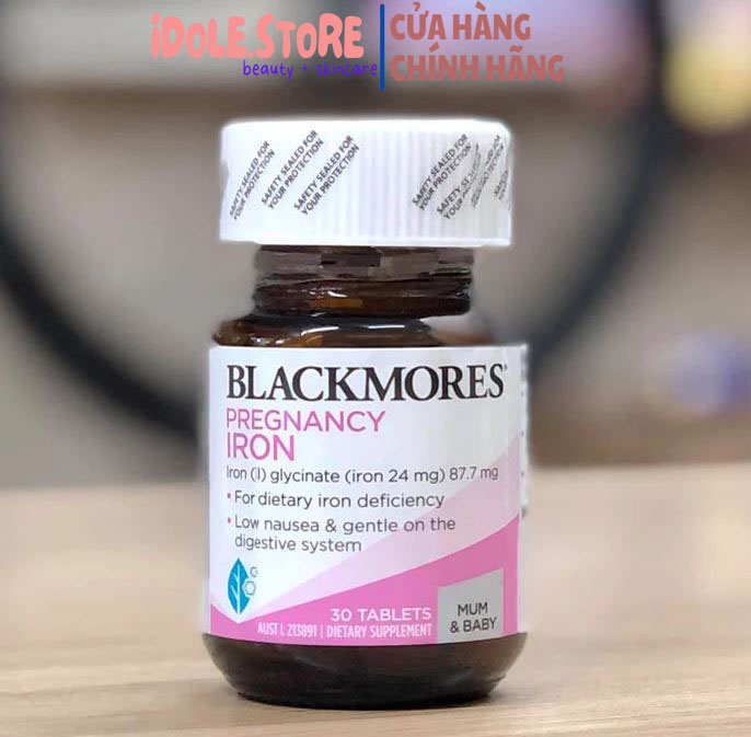 Viên sắt Blackmores cho bà bầu của Úc Blackmores Iron 30 viên