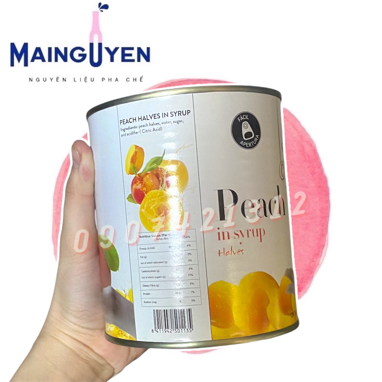Đào thái Boddob 820gram Hàng Chính Hãng CTy (La MEGA) Nhập Khẩu