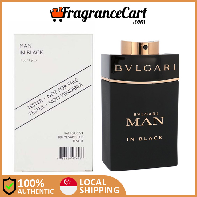Bvlgari Man In Black EDP for Men (100ml Tester) [Brand New 100