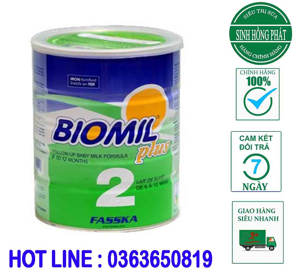 Sữa Biomil Plus 2 400g trẻ từ 6-12 tháng thumbnail