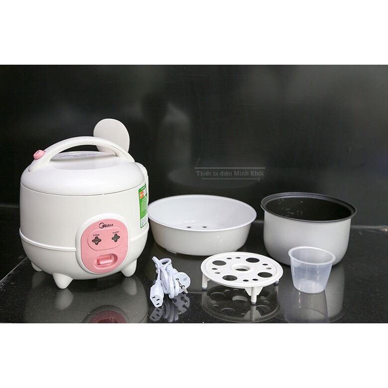 [Giao hàng 2 tiếng] Nồi cơm điện Media 0,6L -0,6Sa ( Bảo hành 1 năm)