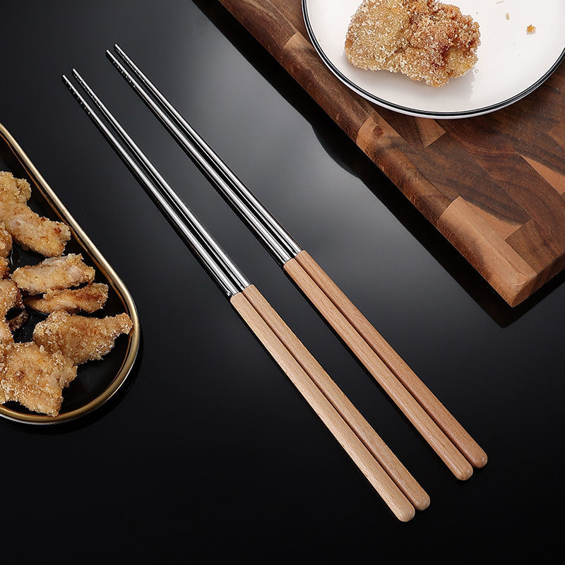 Kitchen%20accessories%20Stainless%20Steel%20Chopsticks%20Long%20Chopsticks%20Cook%20Noodles%20Deep%20Fried%20Hot%20Pot%20Chinese%20Chopsticks%20Reusable%20Metal%20Chopstick%20Tableware%20DFGGT%20-%20Image%204