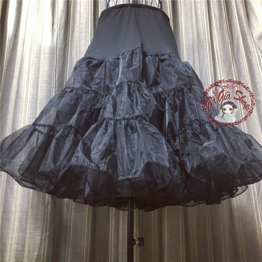Tùng váy xòe tùng lót đầm lolita