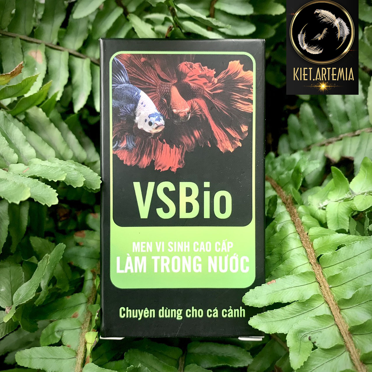 Men vi sinh làm trong nước hồ cá thủy sinh - VSbio