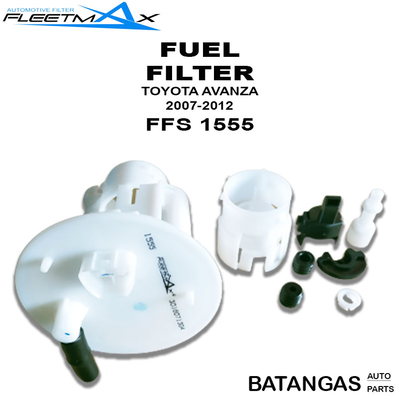FLEETMAX FUEL FILTER FOR TOYOTA AVANZA 20072012 PART NO. FFS 1555 (1PC