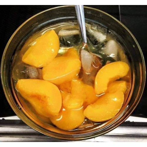 [HCM] ĐÀO NGÂM YELLOW PEACH HÀN QUỐC 680G ( ĐÀO VÀNG NONGWOO)