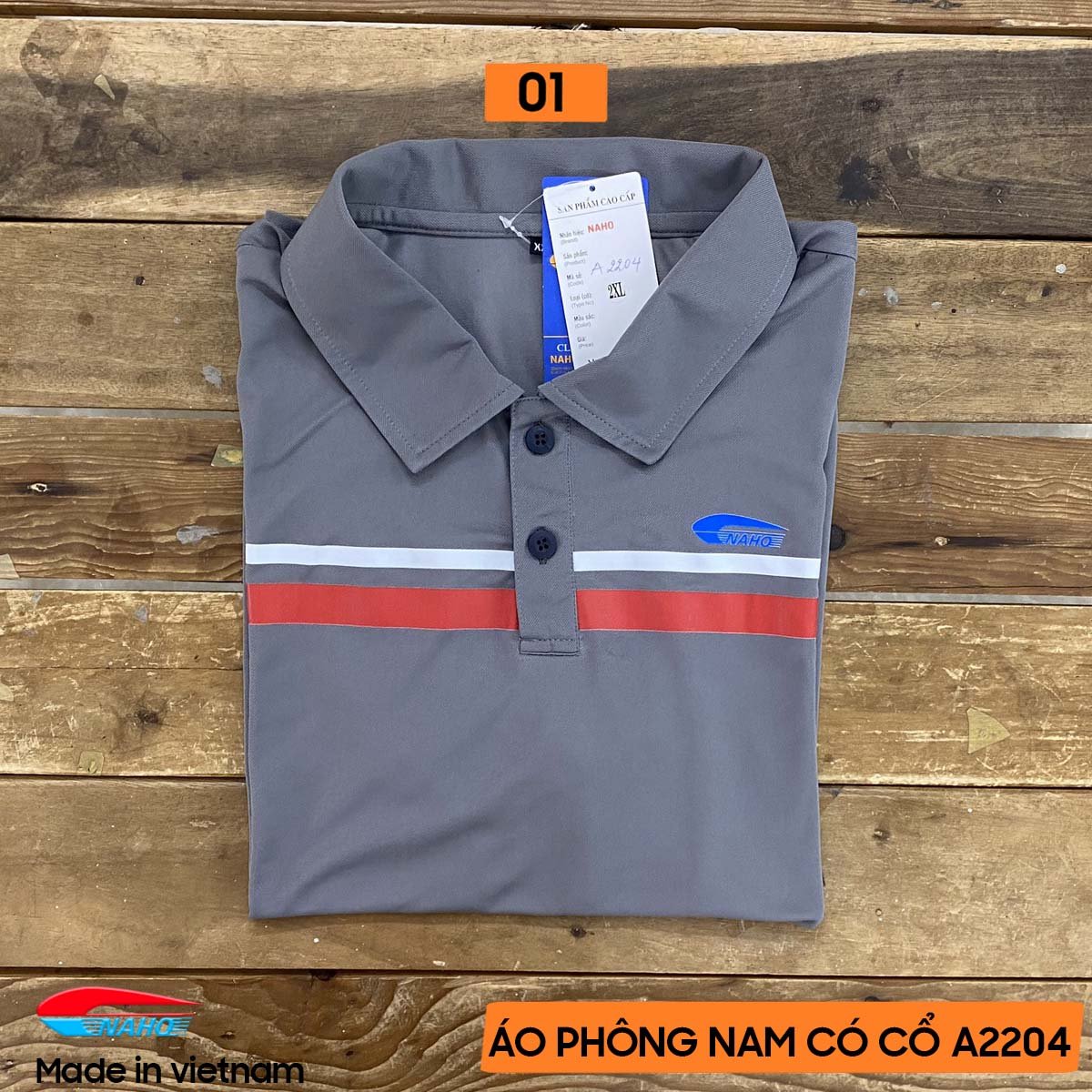 Áo Phông Có Cổ Nam
