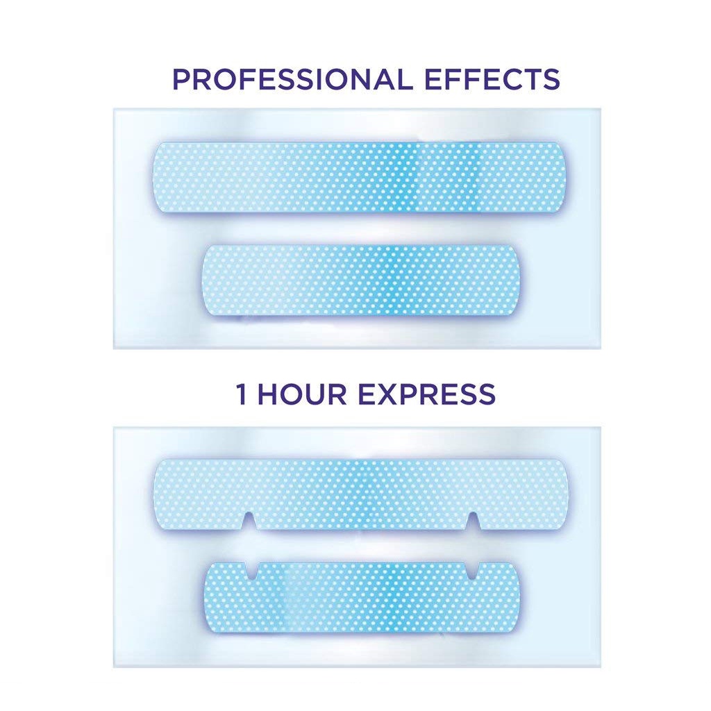 [NK Mỹ] Miếng Dán Trắng Răng CREST Professional Effects/1Hour Express tách lẻ - TD Shop