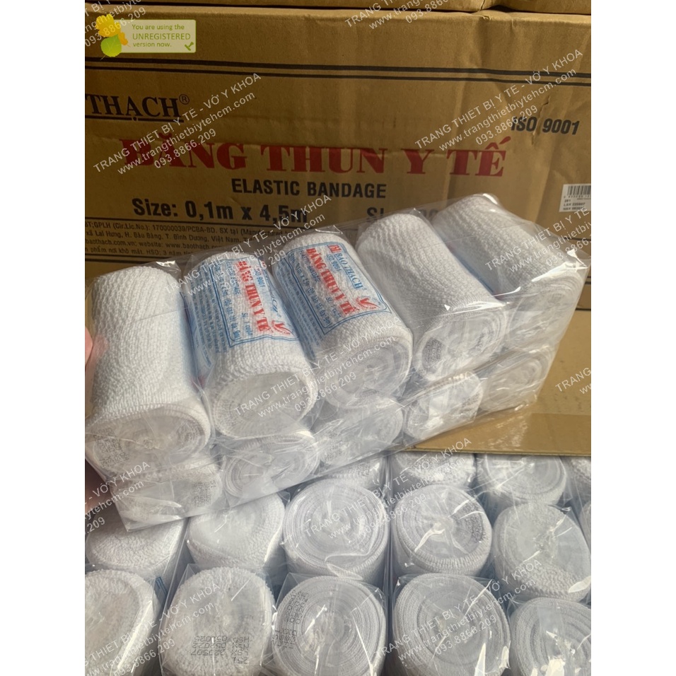 Băng Thun Y Tế Bảo Thạch 1 Móc , 2 Móc , 3 Móc