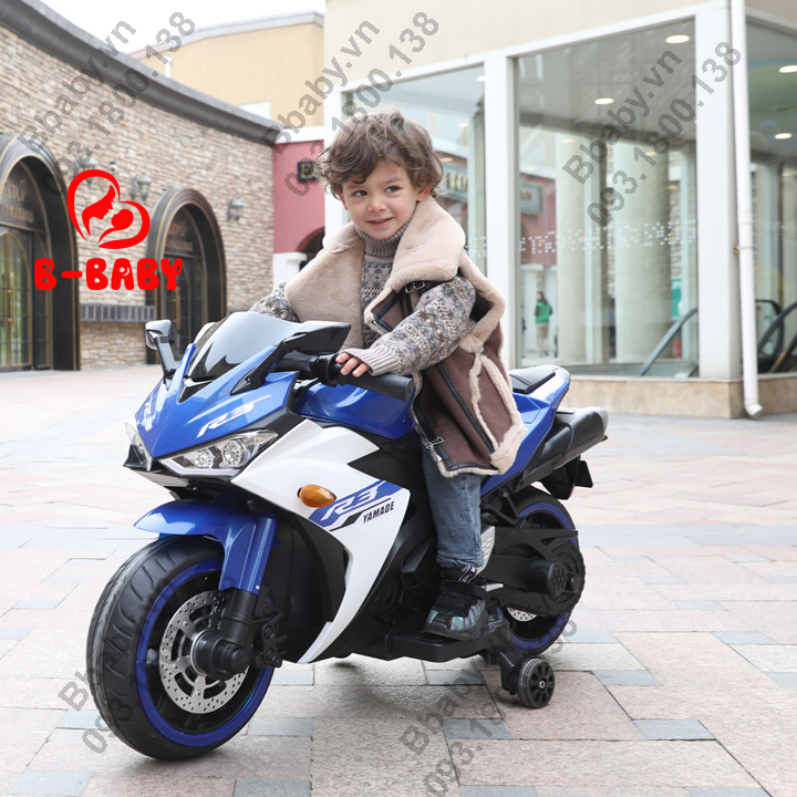 Xe Moto Điện R3 Phân Khối Lớn Cho Bé