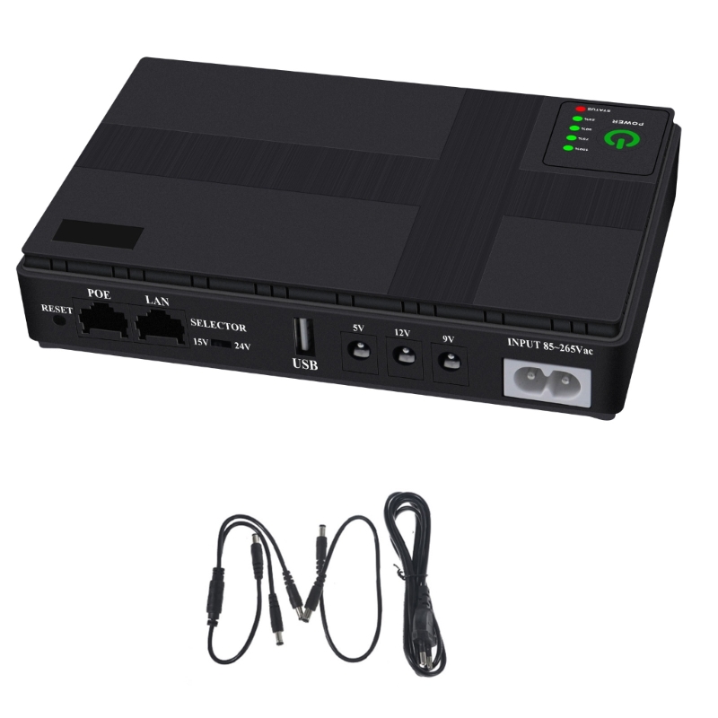 Cung cấp điện liên tục up Pin dự phòng cho camera an ninh Bộ định tuyến Wi-Fi