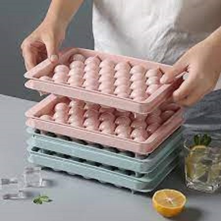 VỈ, KHAY LÀM ĐÁ TRÒN 33 VIÊN VIỆT NHẬT