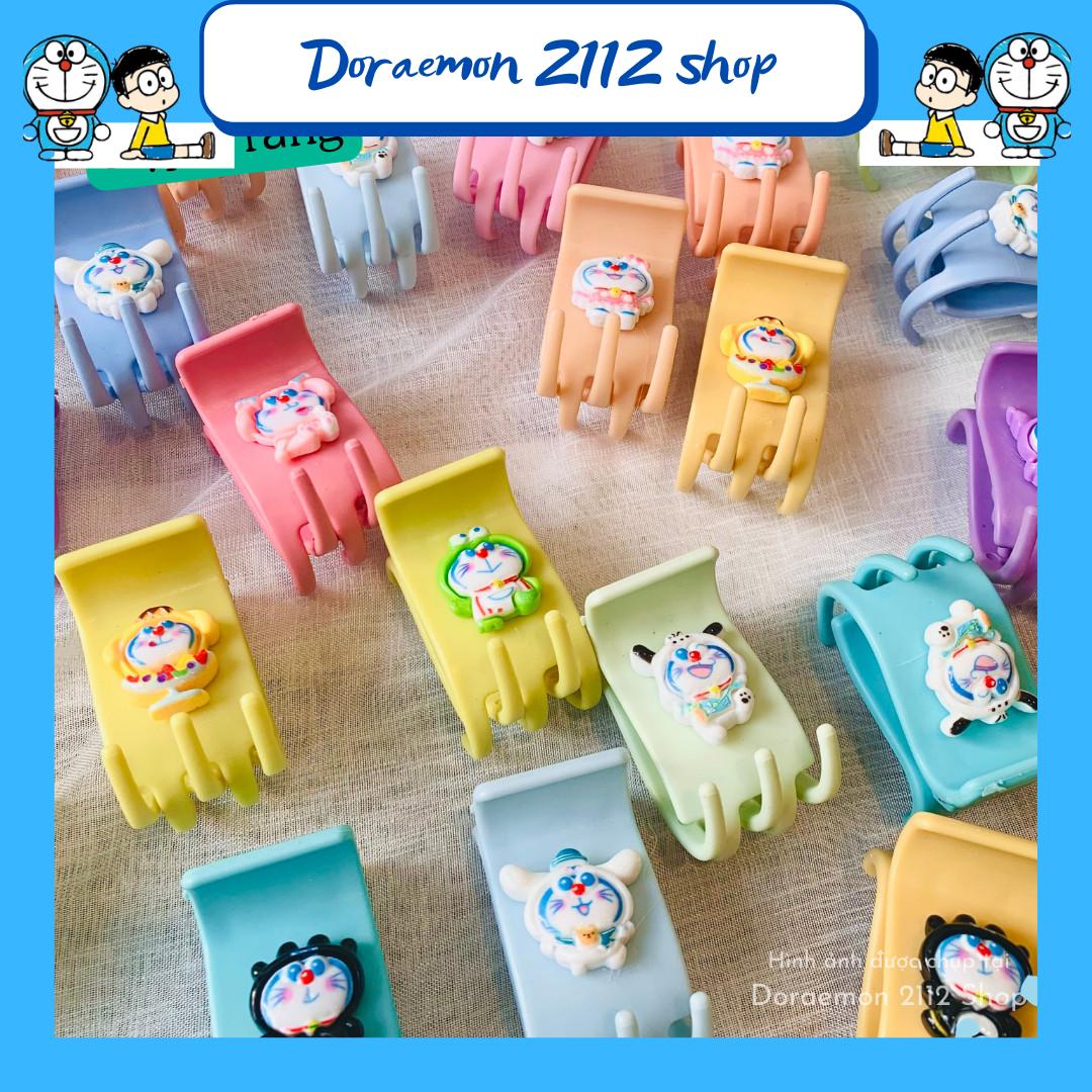 KẸP TÓC CÀNG CUA HOẠT HÌNH DORAEMON SIÊU ĐÁNG IU (KẸP CÀNG CUA GIỮ NẾP TÓC 5 RĂNG - 3 RĂNG)