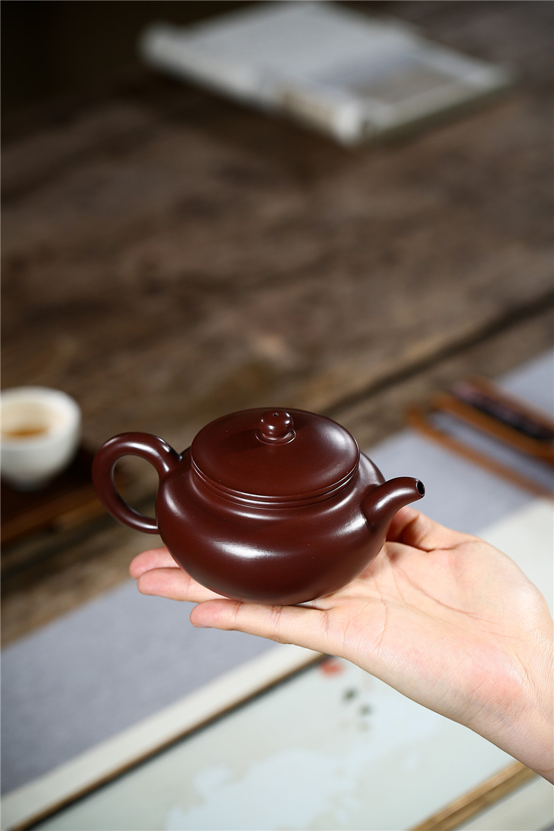 Ấm Tử Sa Nghi Hưng Phỏng Cổ 210 ml (Tử Chu Nê)