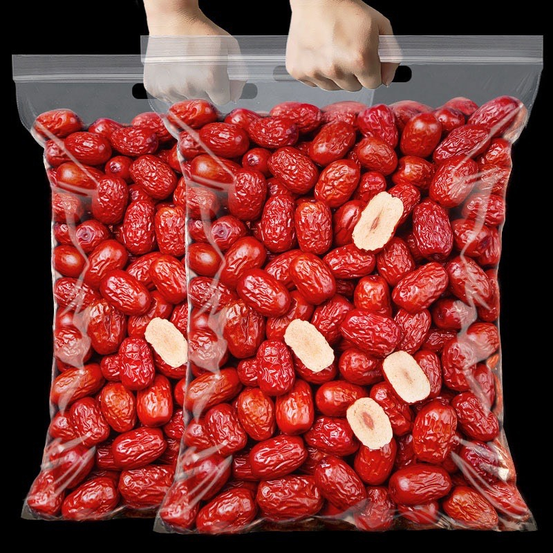 Táo đỏ tân cương sấy khô hữu cơ - quả ngọt - chắc thịt 1kg