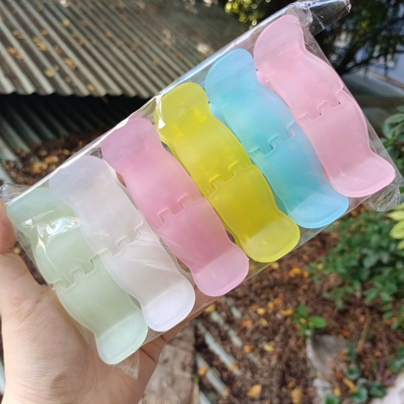 Combo 12 Kẹp Càng Cua Tóc Trơn MIx