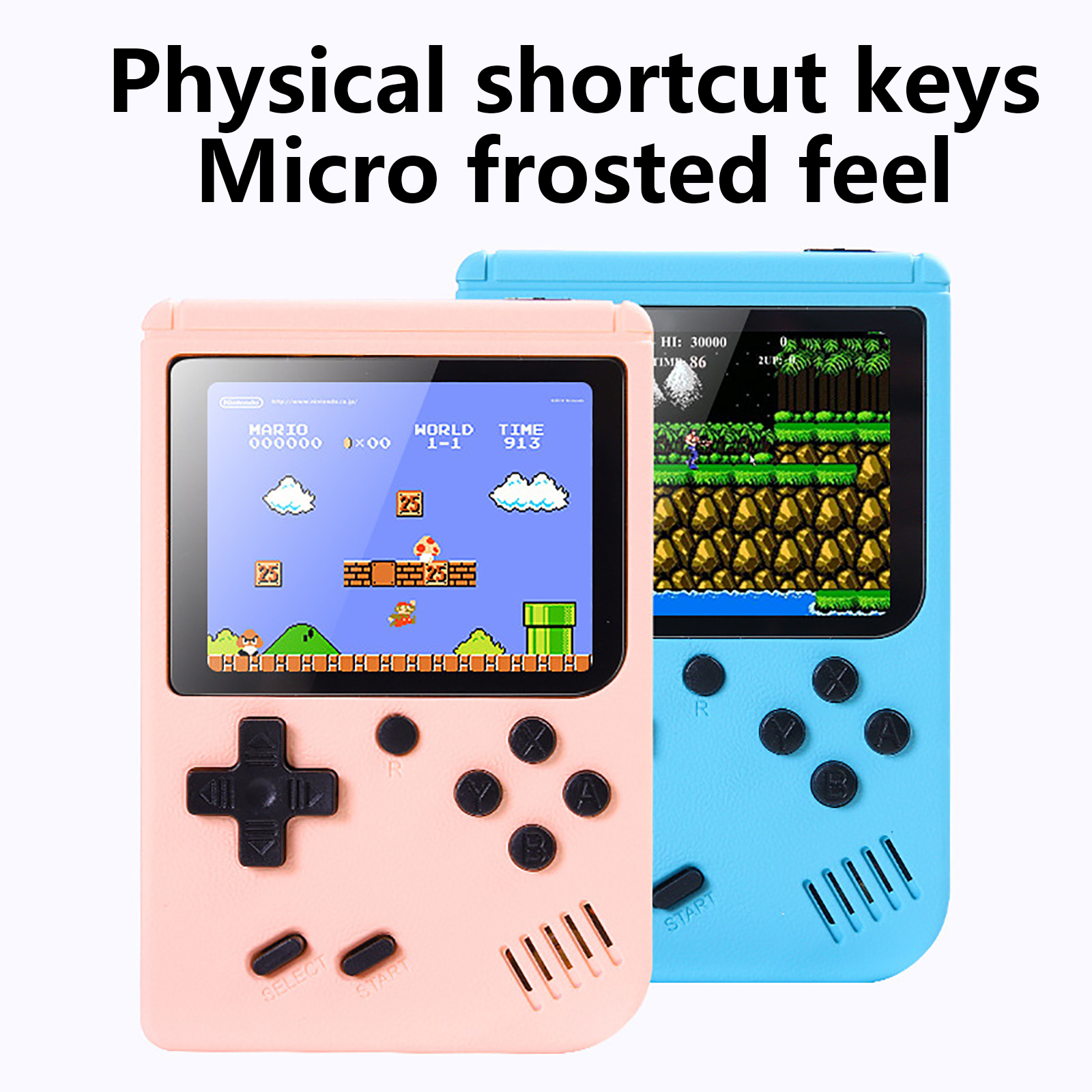 Graceful Mini 500 in 1 Handheld Game Portable retro game console advanced player Boy Game