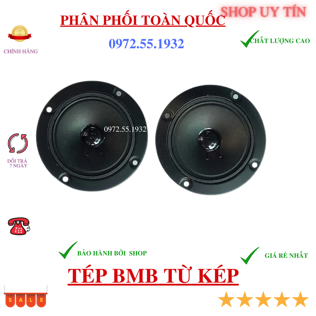 Loa tép 2 tư bmb 10cm xịn xò - giá 1 đoi