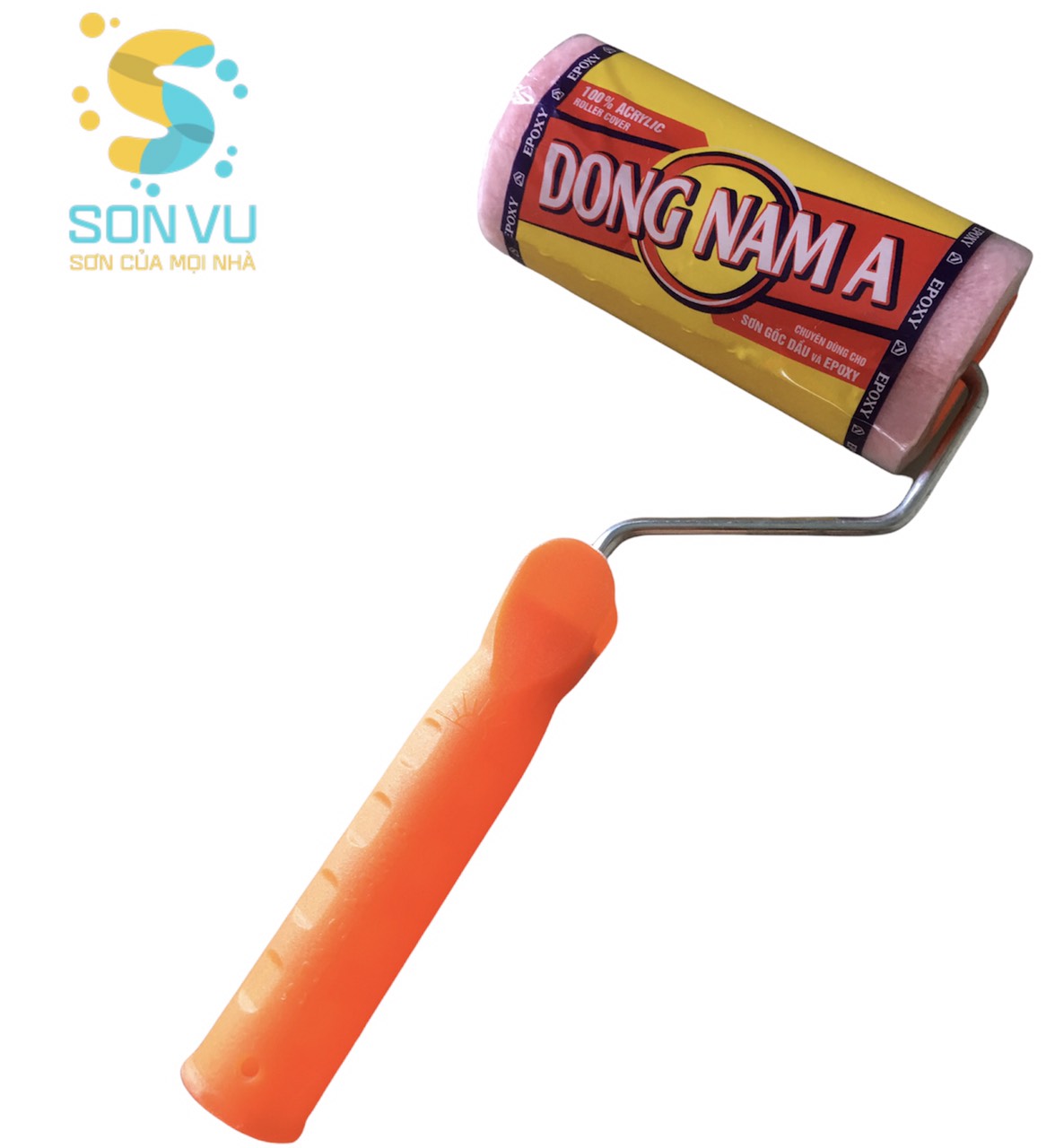 Đông Nam Á - Cọ lăn sơn epoxy và sơn dầu ( Loại 1 tấc, 1.5 tấc, 2.3 tấc)