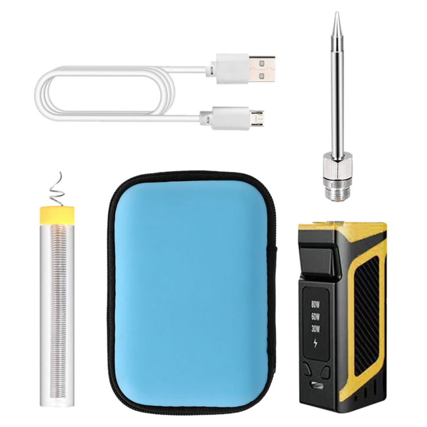 30w60w80w battery soldering iron wireless portable charging soldering